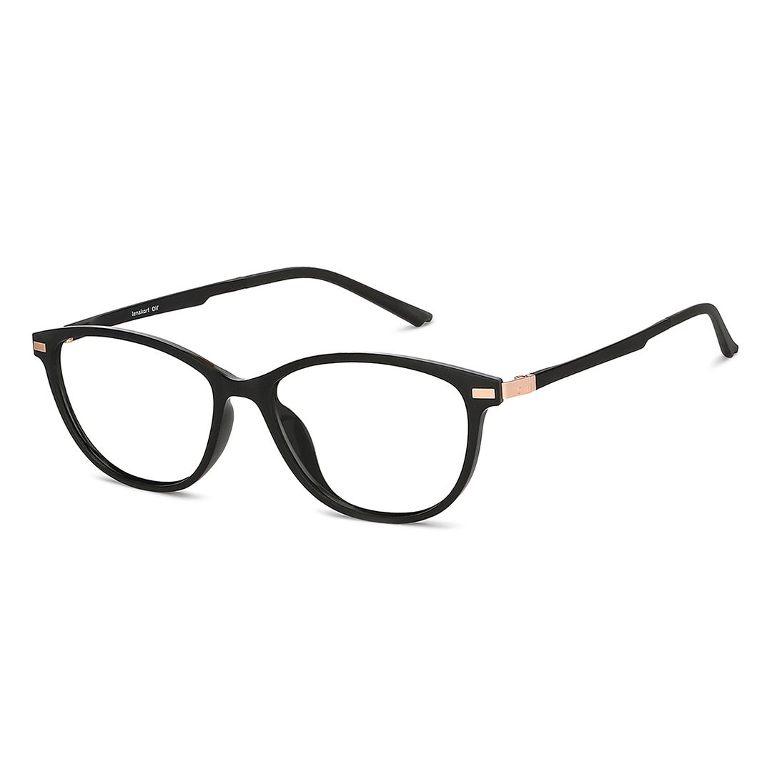 Lenskart Air Online Black Full Rim Cat Eye right side