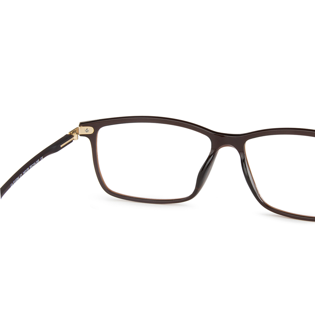 Lenskart Air Online Light Brown Full Rim Rectangle left side