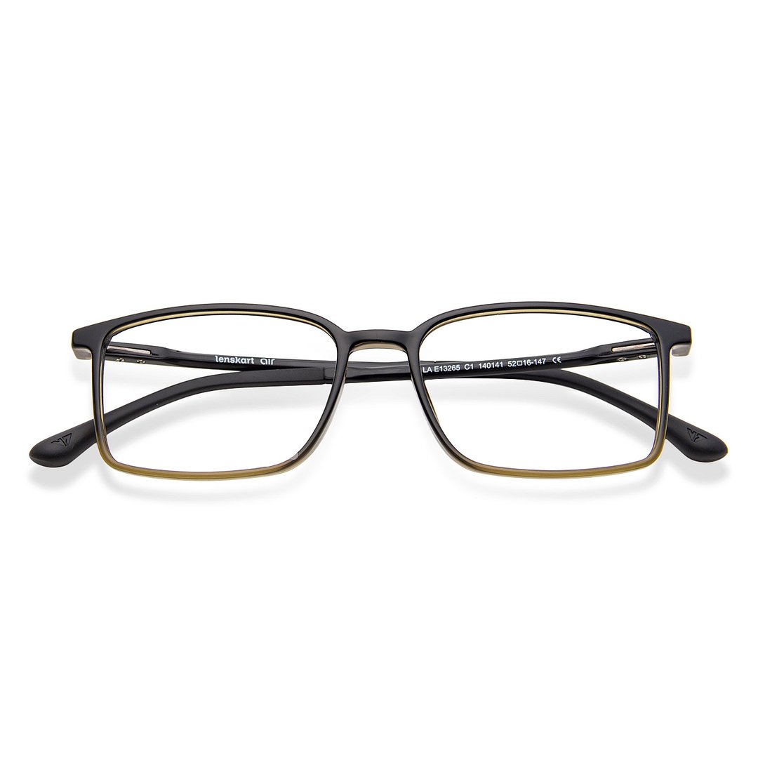 Lenskart Air Online Black Full Rim Rectangle right side