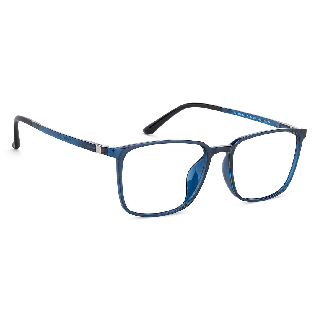 Lenskart Air Sky Blue Full Rim Square left side