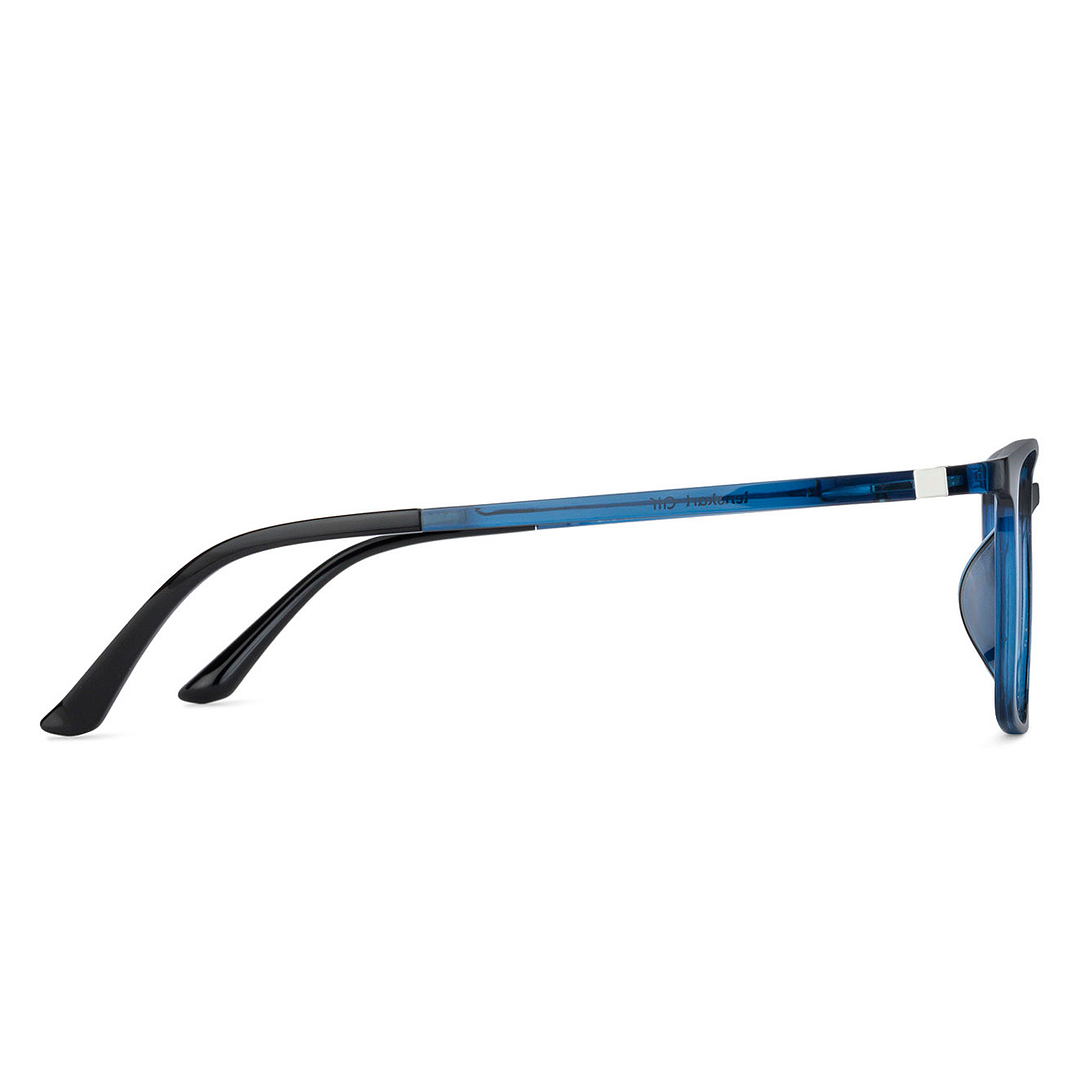 Lenskart Air Sky Blue Full Rim Square right side