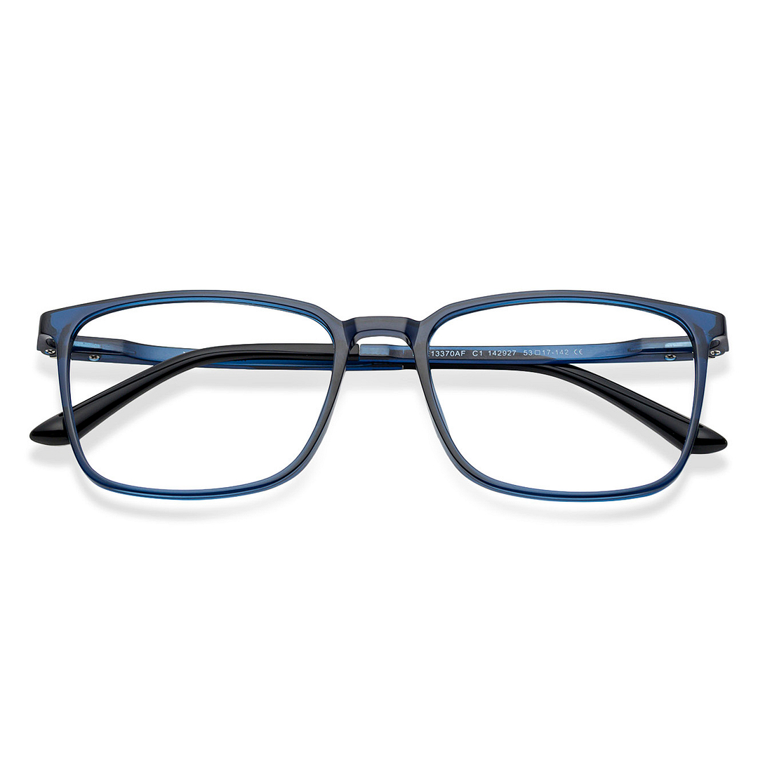 Lenskart Air Sky Blue Full Rim Square right side
