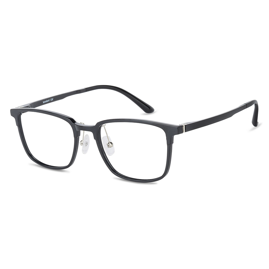 Lenskart Air Online Black Full Rim Square left side