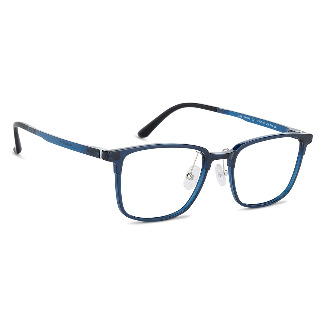 Lenskart Air Online Sky Blue Full Rim Square left side