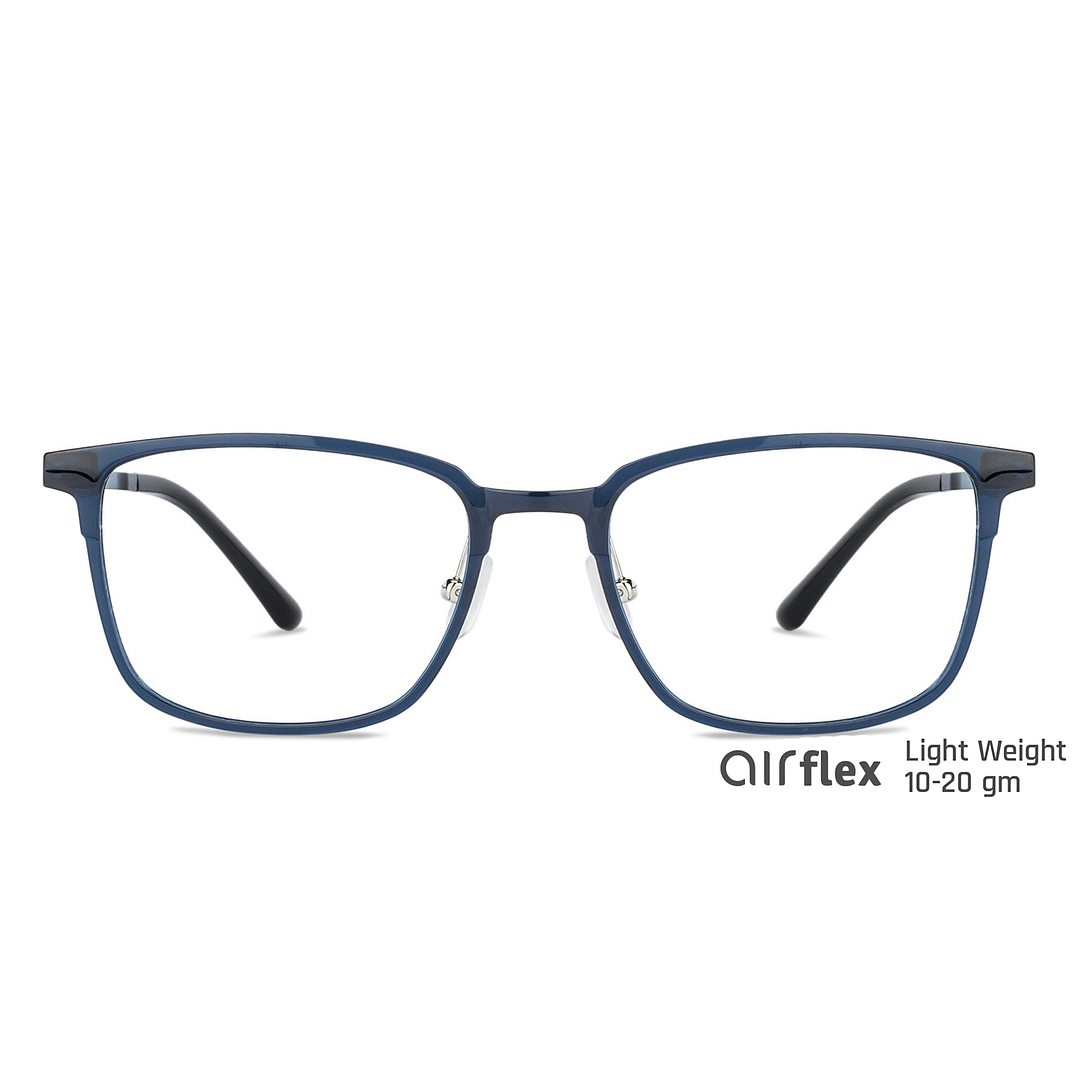 Lenskart Air Online Sky Blue Full Rim Square right side
