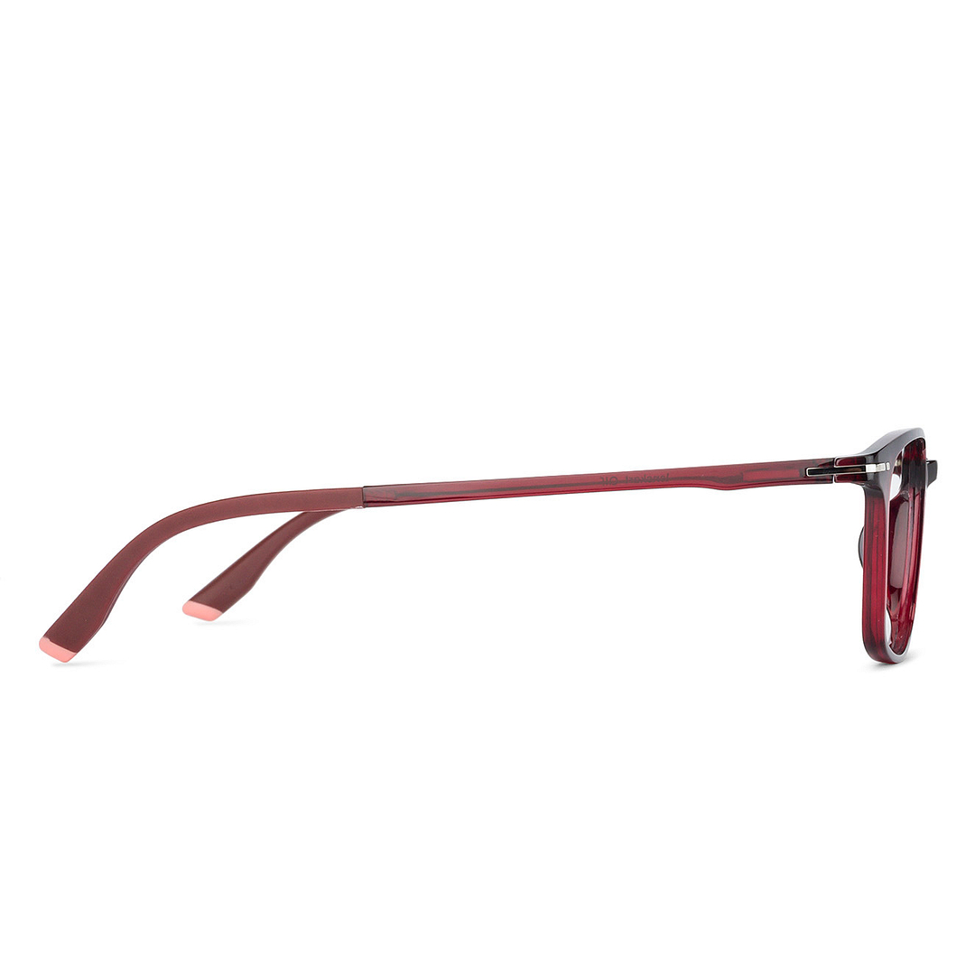 Lenskart Air LA Red Full Rim Rectangle right side