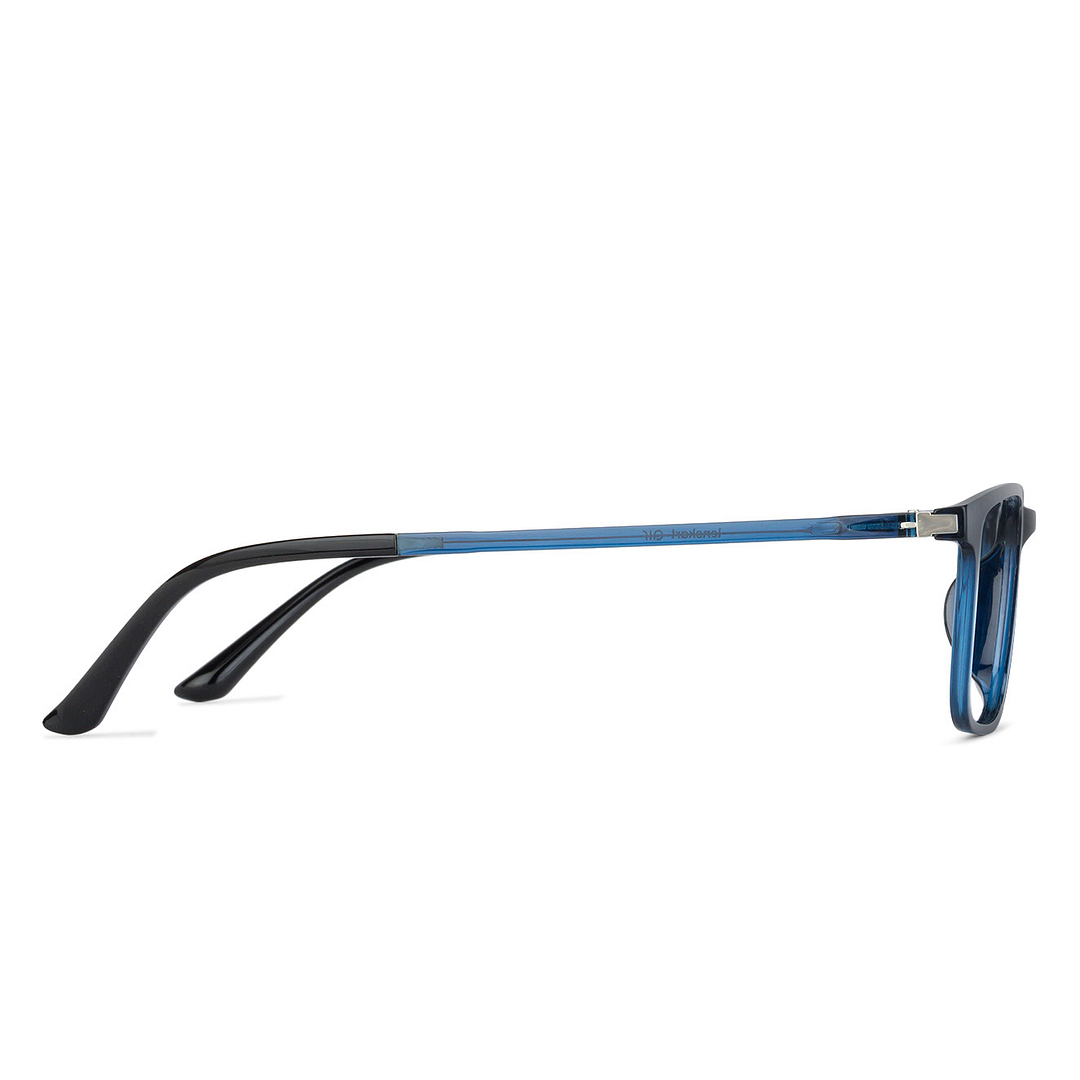 Lenskart Air LA Sky Blue Full Rim Rectangle right side