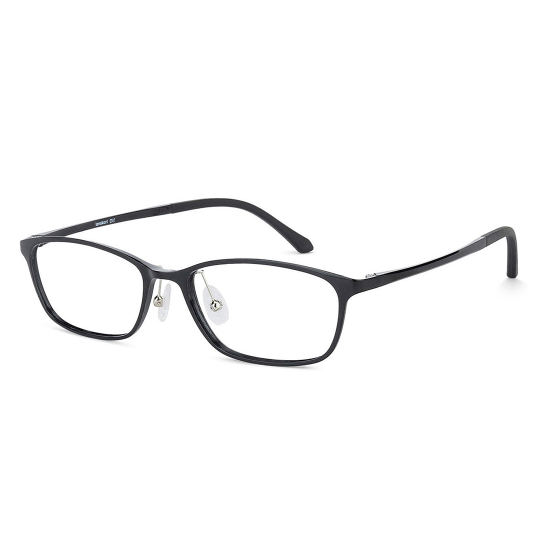 Lenskart Air Online Black Full Rim Rectangle left side