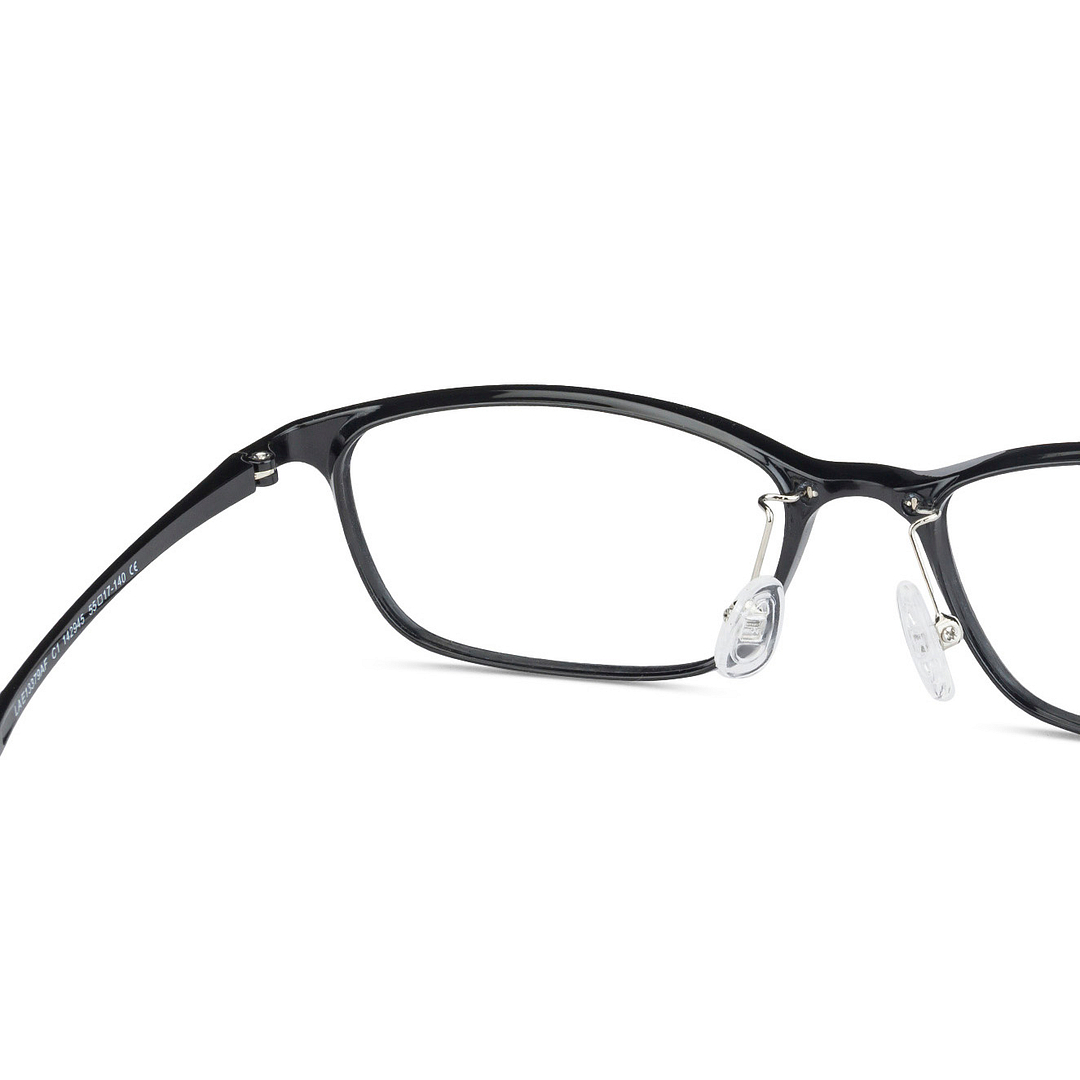 Lenskart Air Online Black Full Rim Rectangle left side