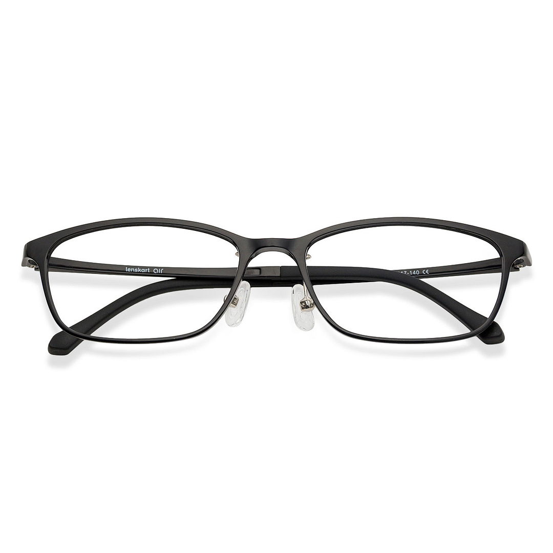 Lenskart Air Online Black Full Rim Rectangle right side