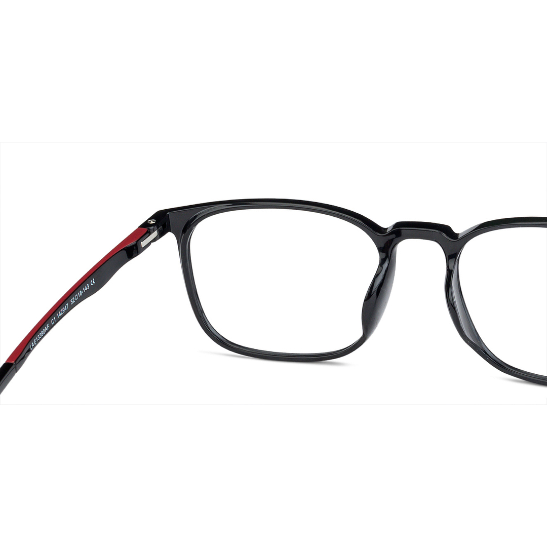 Lenskart Air Online Black Full Rim Square left side