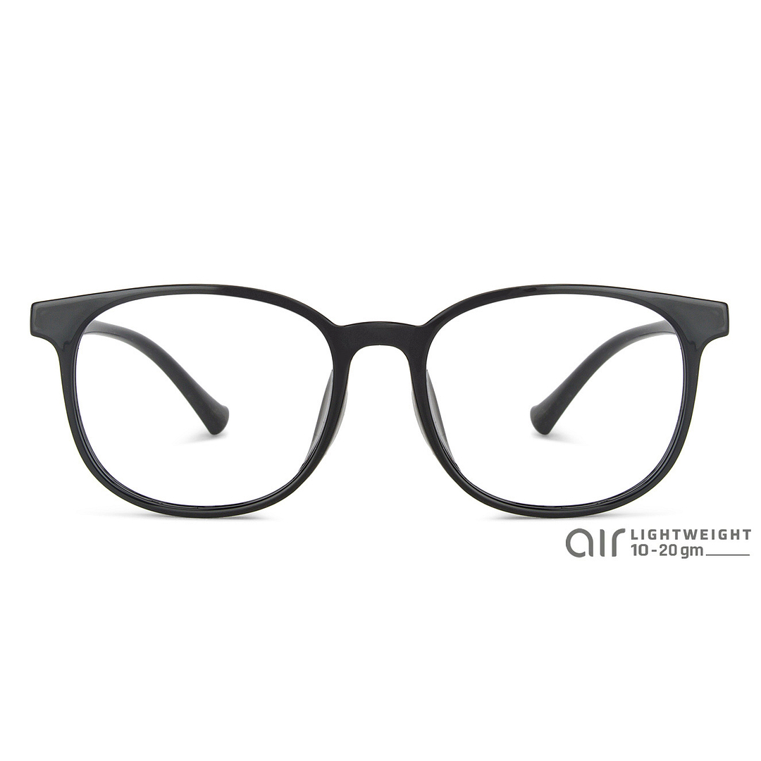 Lenskart Air Online Black Full Rim Round left side