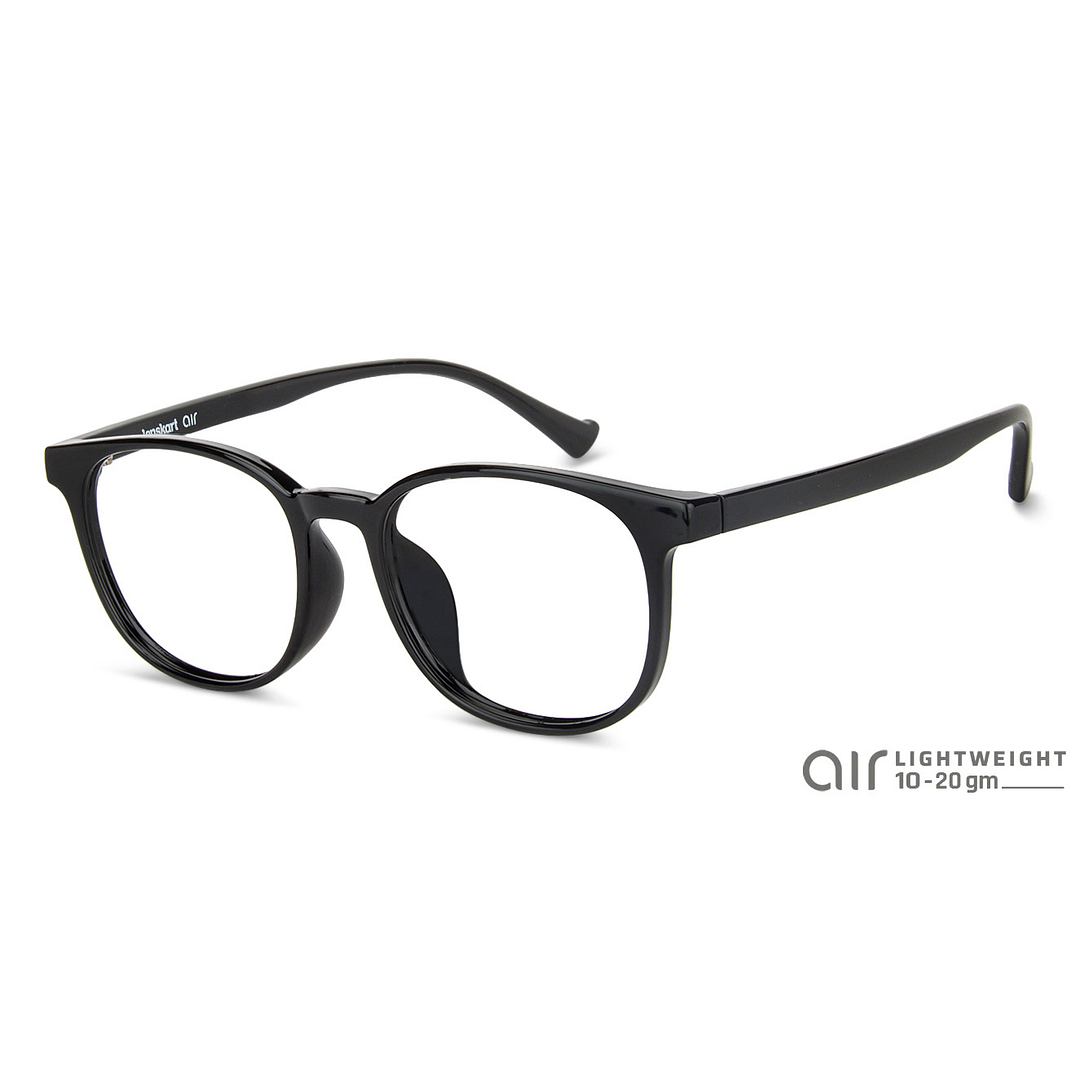 Lenskart Air Online Black Full Rim Round right side