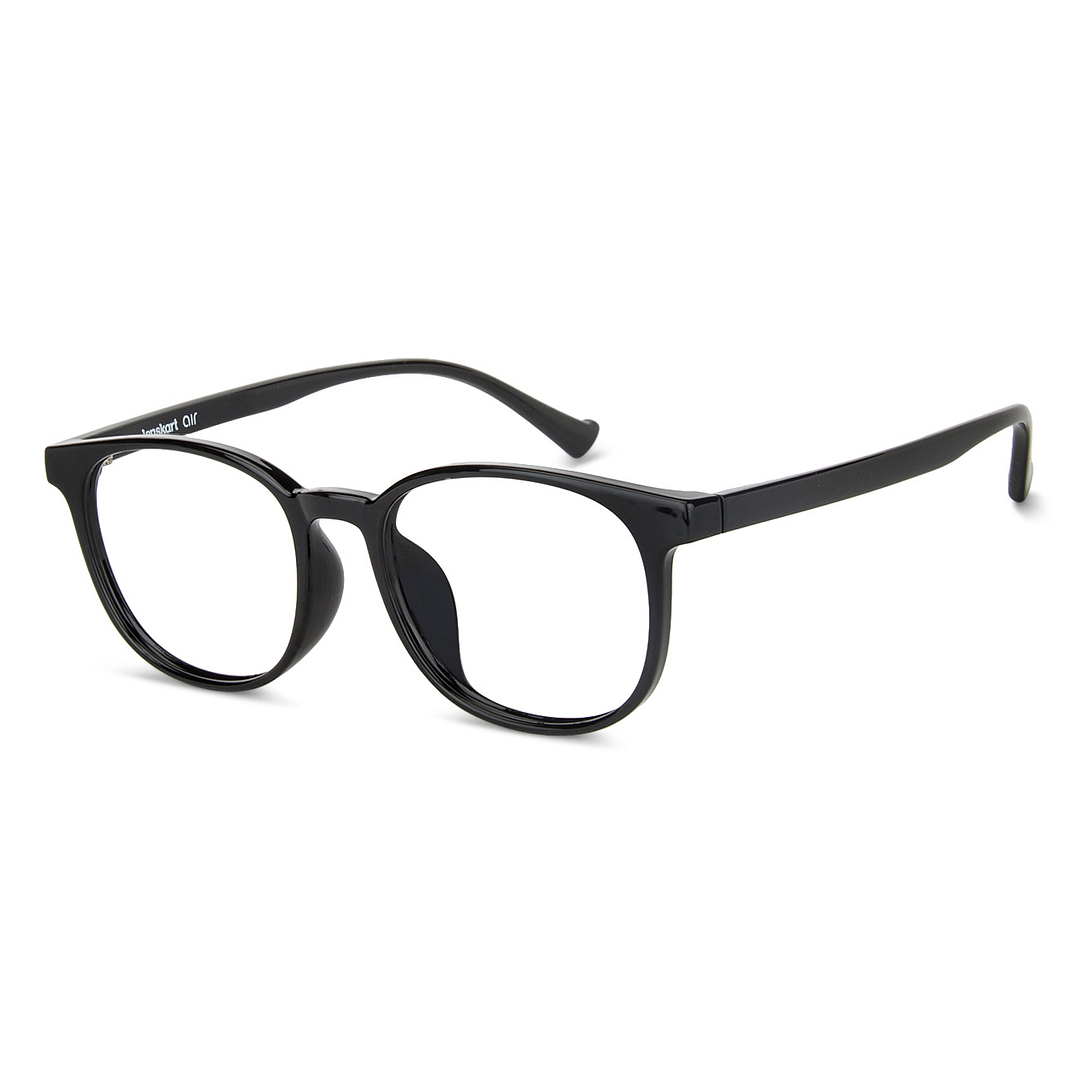 Lenskart Air Online Black Full Rim Round left side