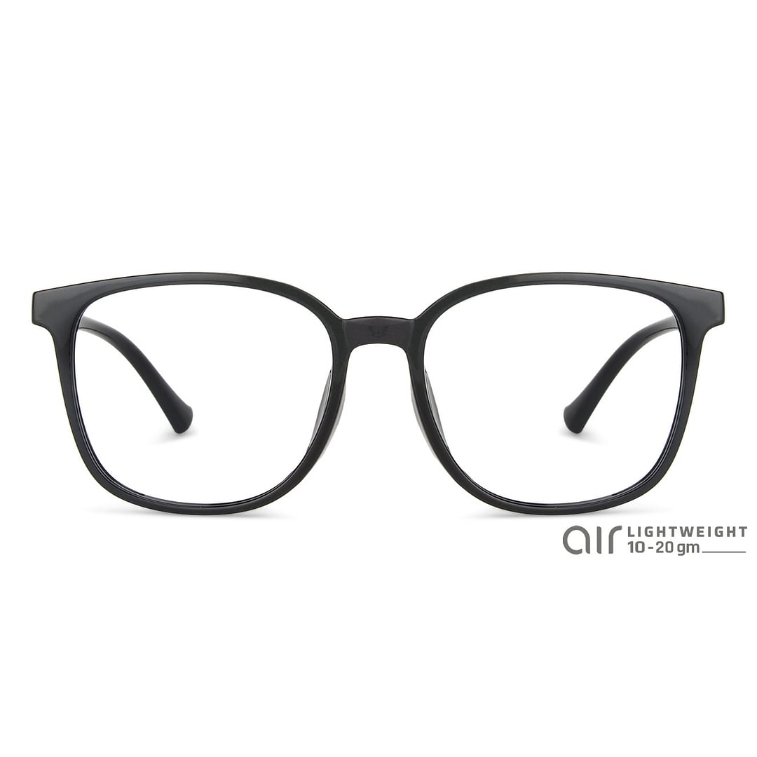 Lenskart Air Black Full Rim Square right side