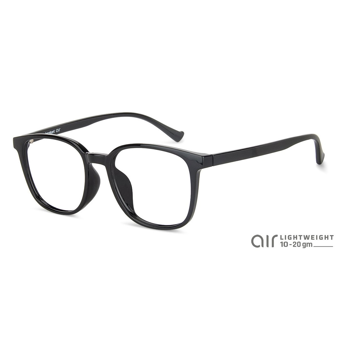 Lenskart Air Black Full Rim Square left side