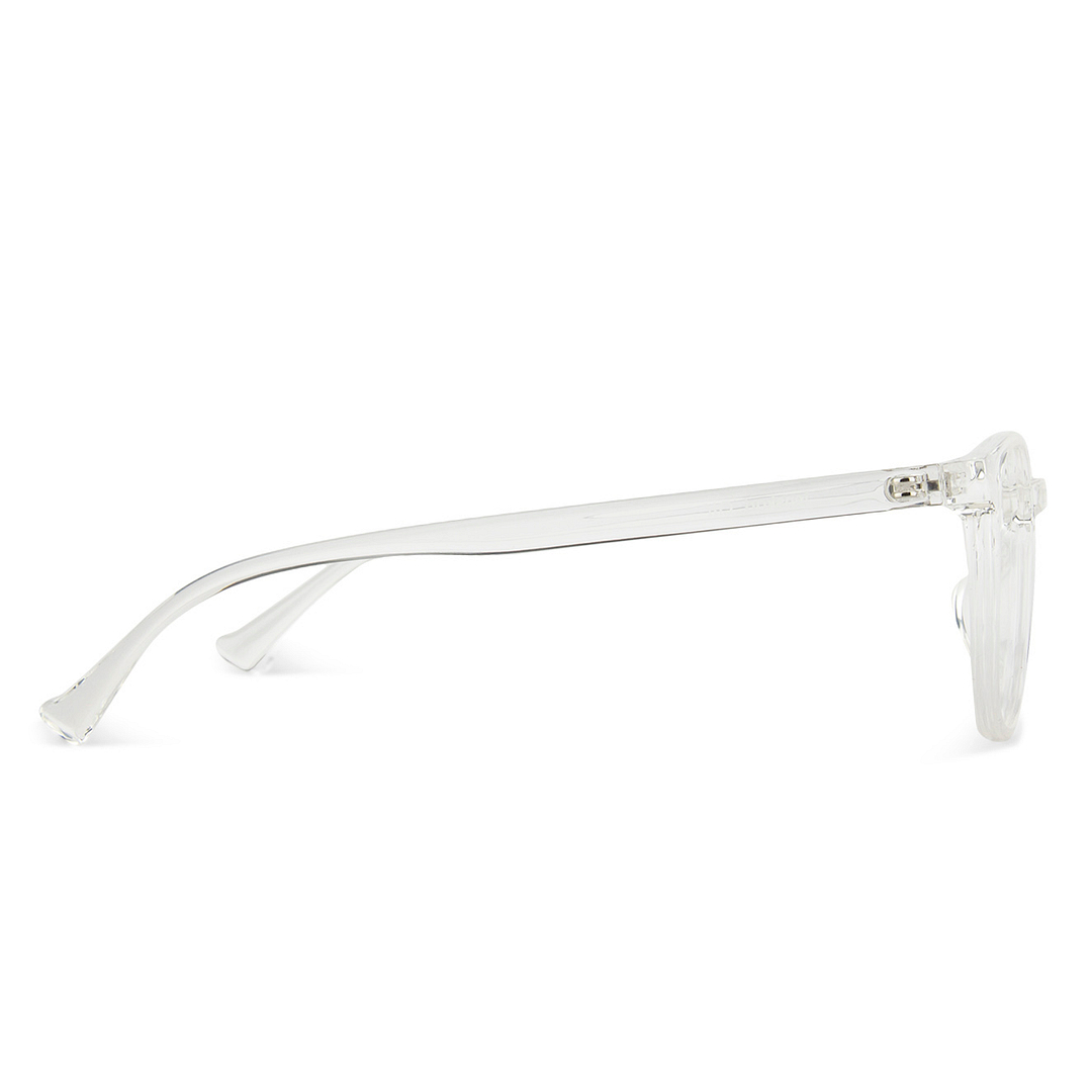 Lenskart Air LA Crystal Transparent Full Rim Square right side