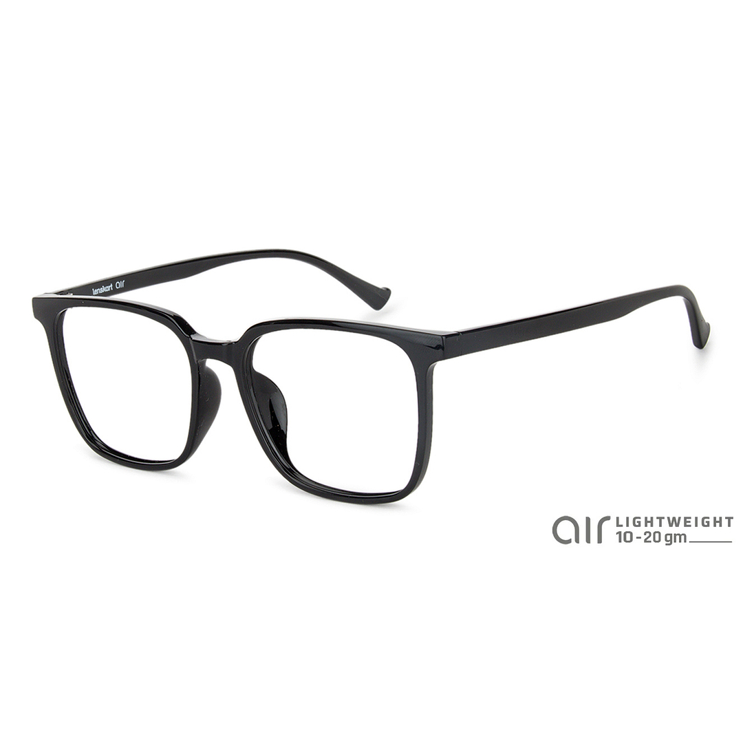 Lenskart Air Black Full Rim Square left side