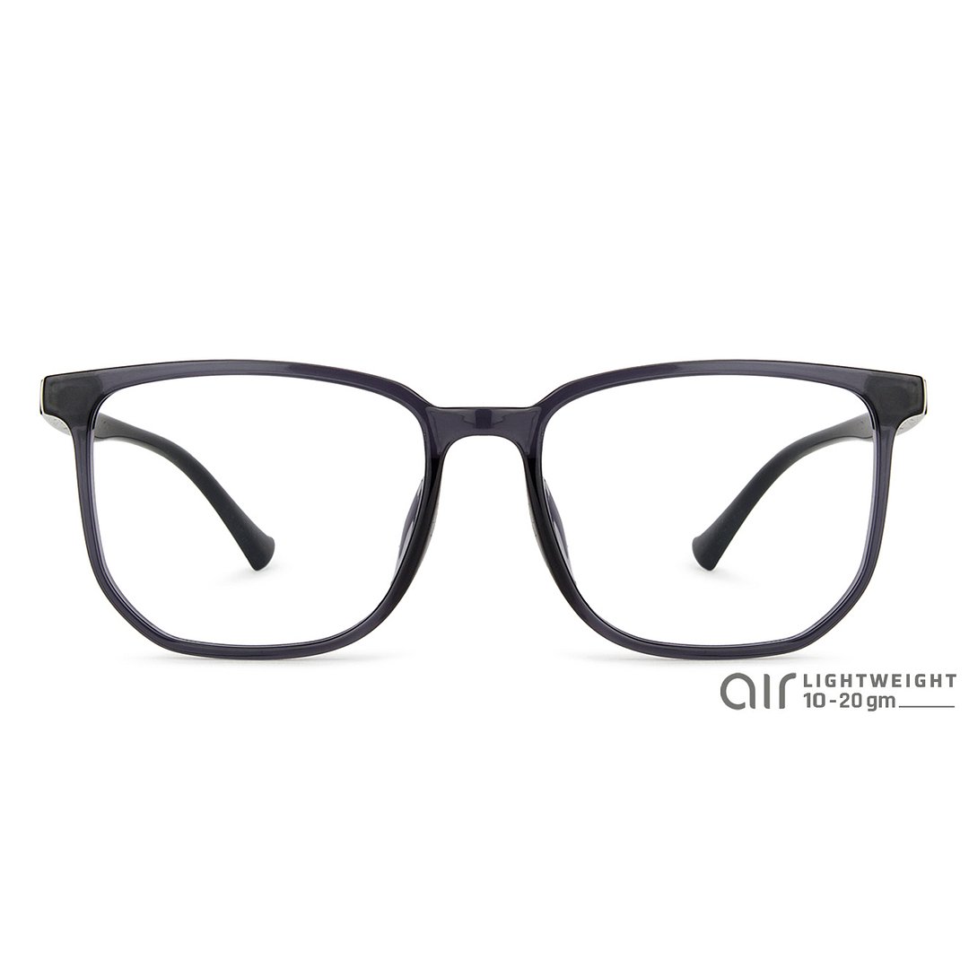 Lenskart Air LA Light Gray Full Rim Square right side
