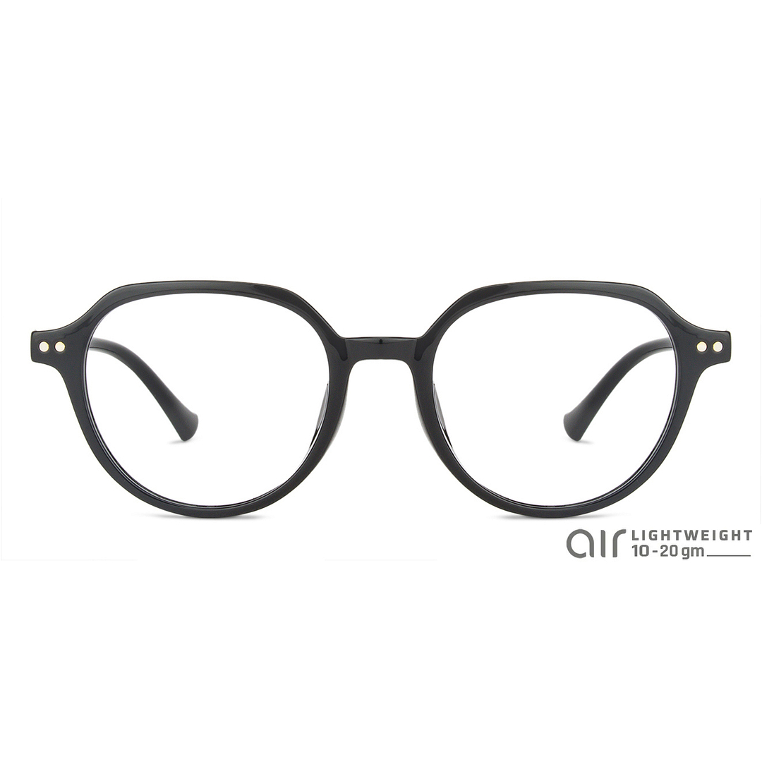 Lenskart Air Online Black Full Rim Round right side