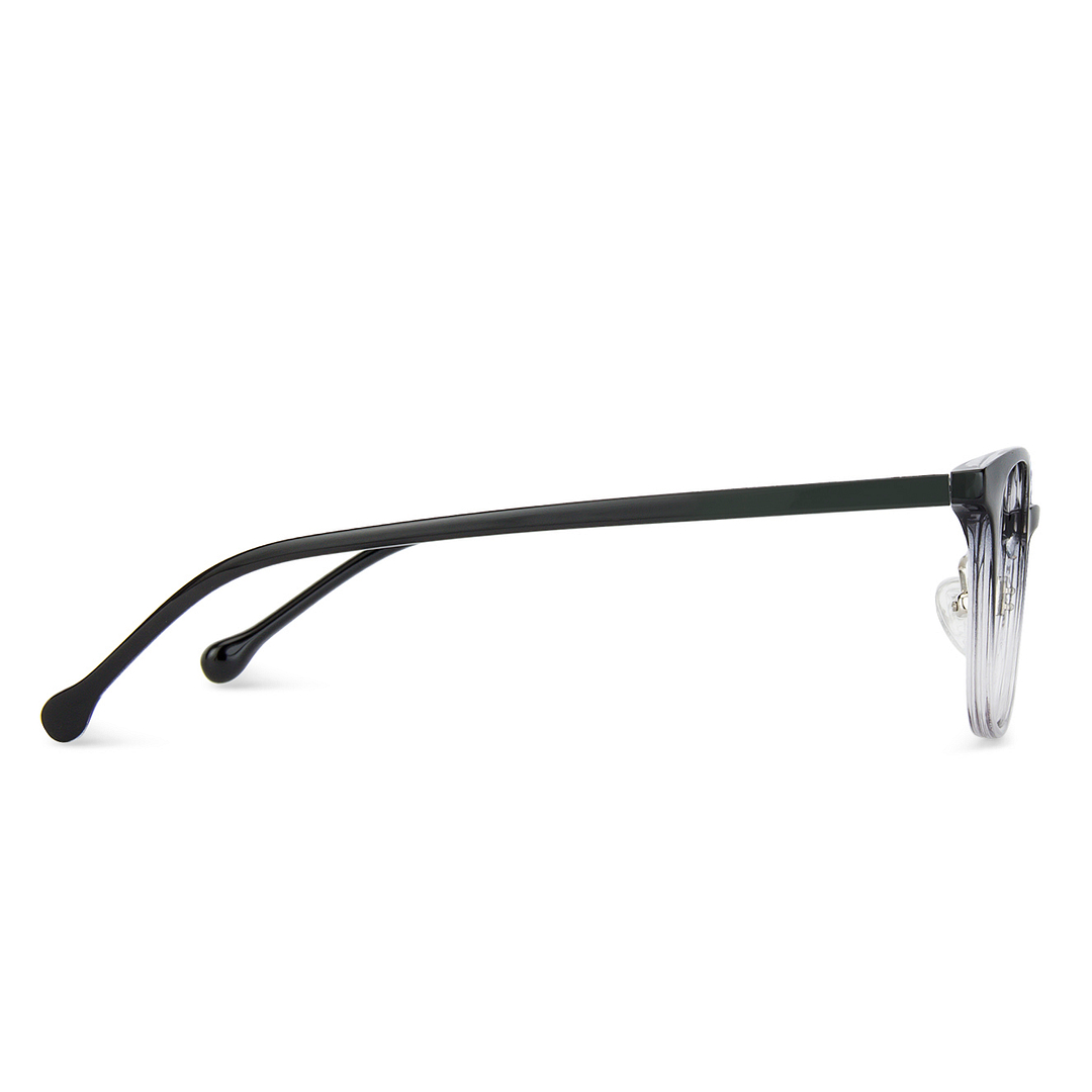 Lenskart Air Online Black Transparent Full Rim Square left side