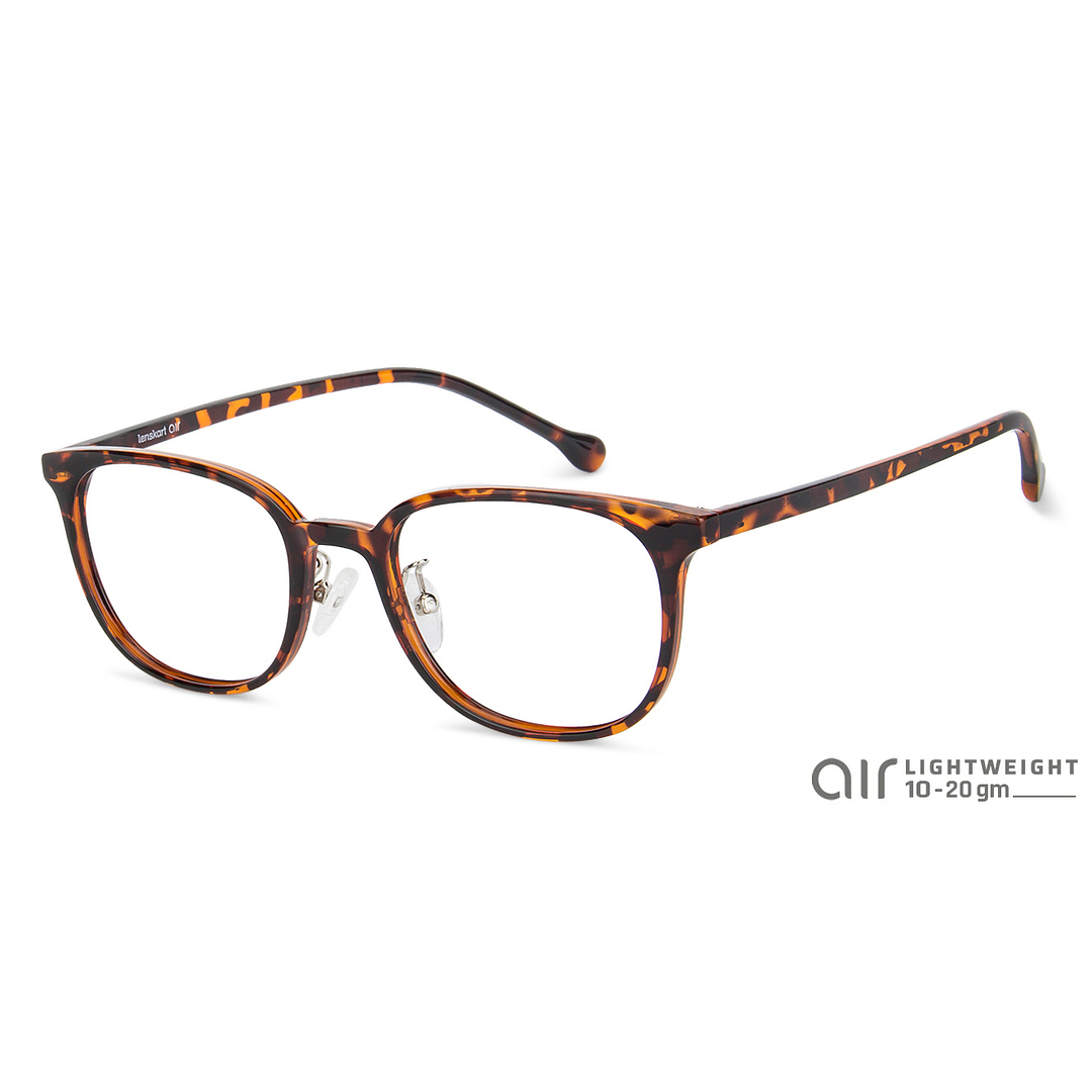 Lenskart Air LA Tortoise Full Rim Square right side