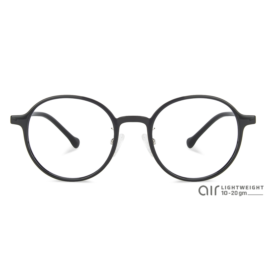 Lenskart Air Online Black Full Rim Round right side