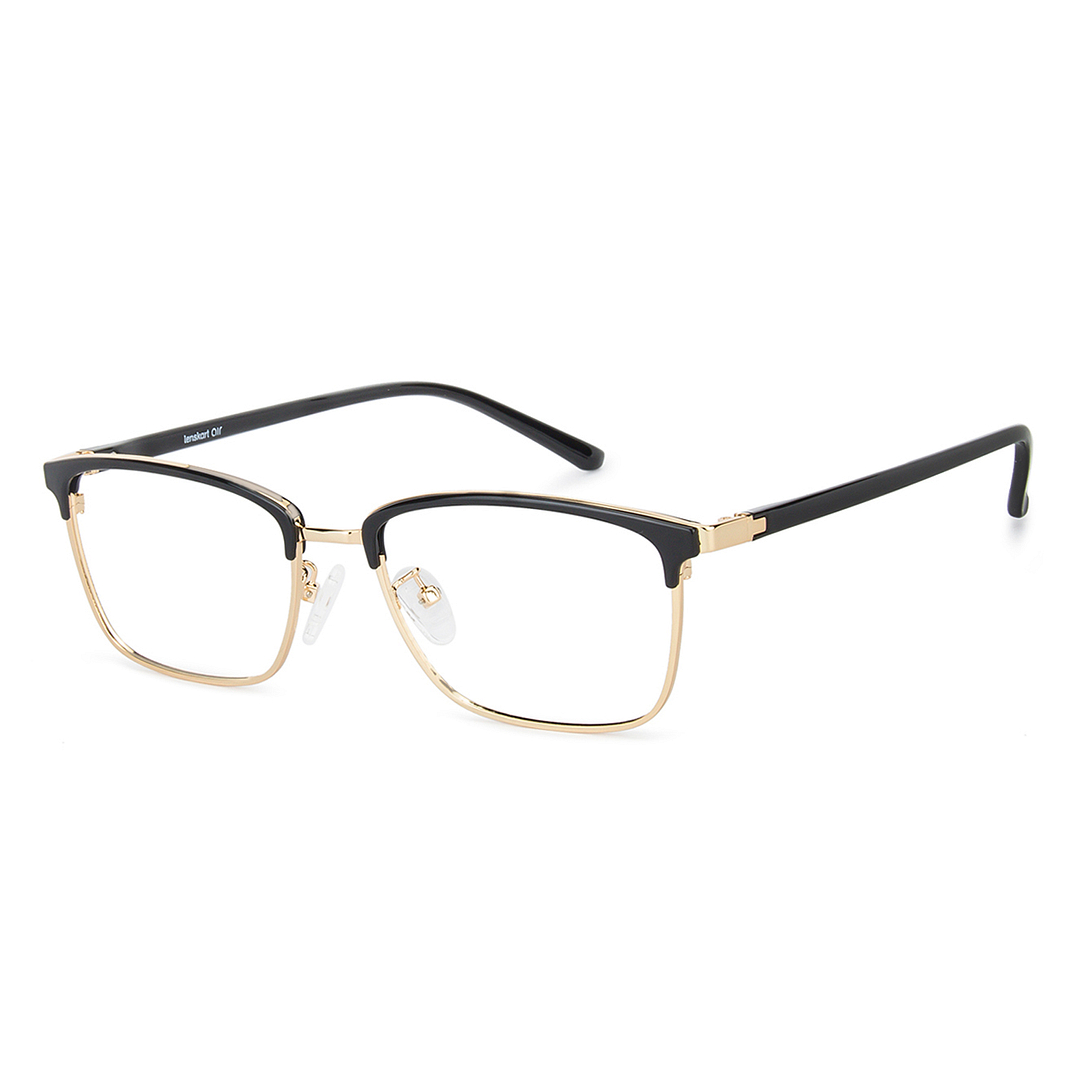 Lenskart Air Online Gold Full Rim Square right side