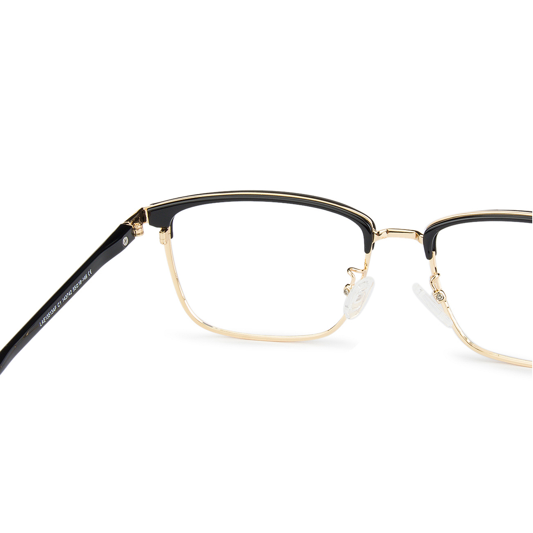 Lenskart Air Online Gold Full Rim Square right side