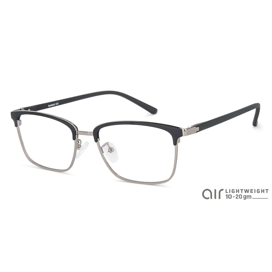 Lenskart Air LA Black Full Rim Square left side