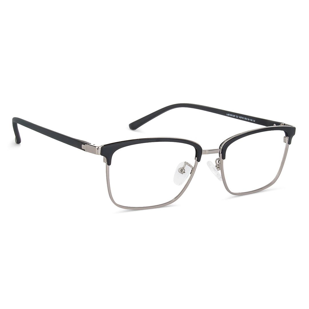 Lenskart Air LA Black Full Rim Square left side
