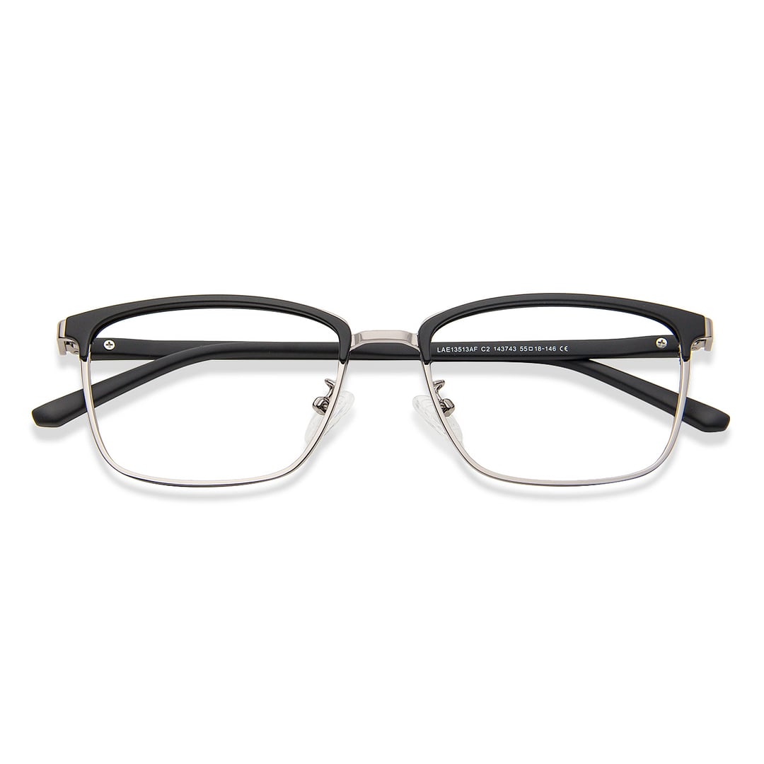 Lenskart Air LA Black Full Rim Square left side