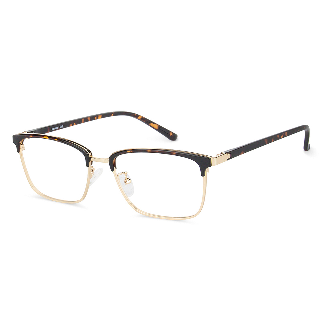 Lenskart Air Online Golden Brown Full Rim Square left side