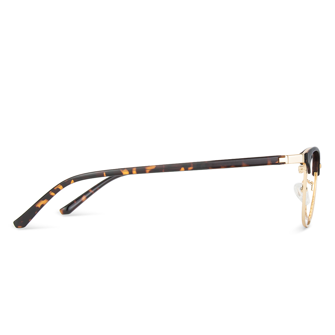 Lenskart Air Online Golden Brown Full Rim Square right side