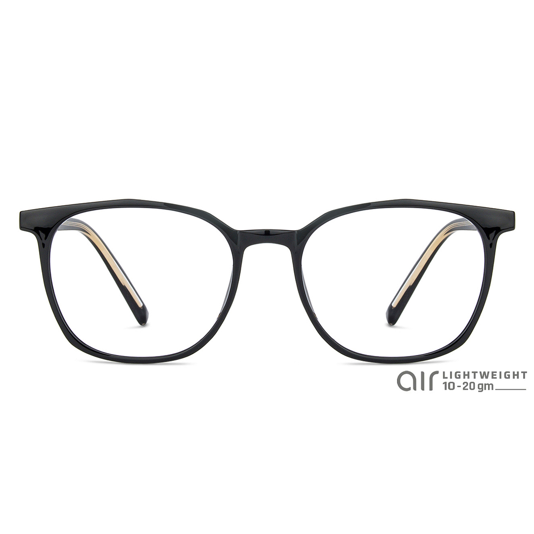 Lenskart Air Online Black Full Rim Square left side