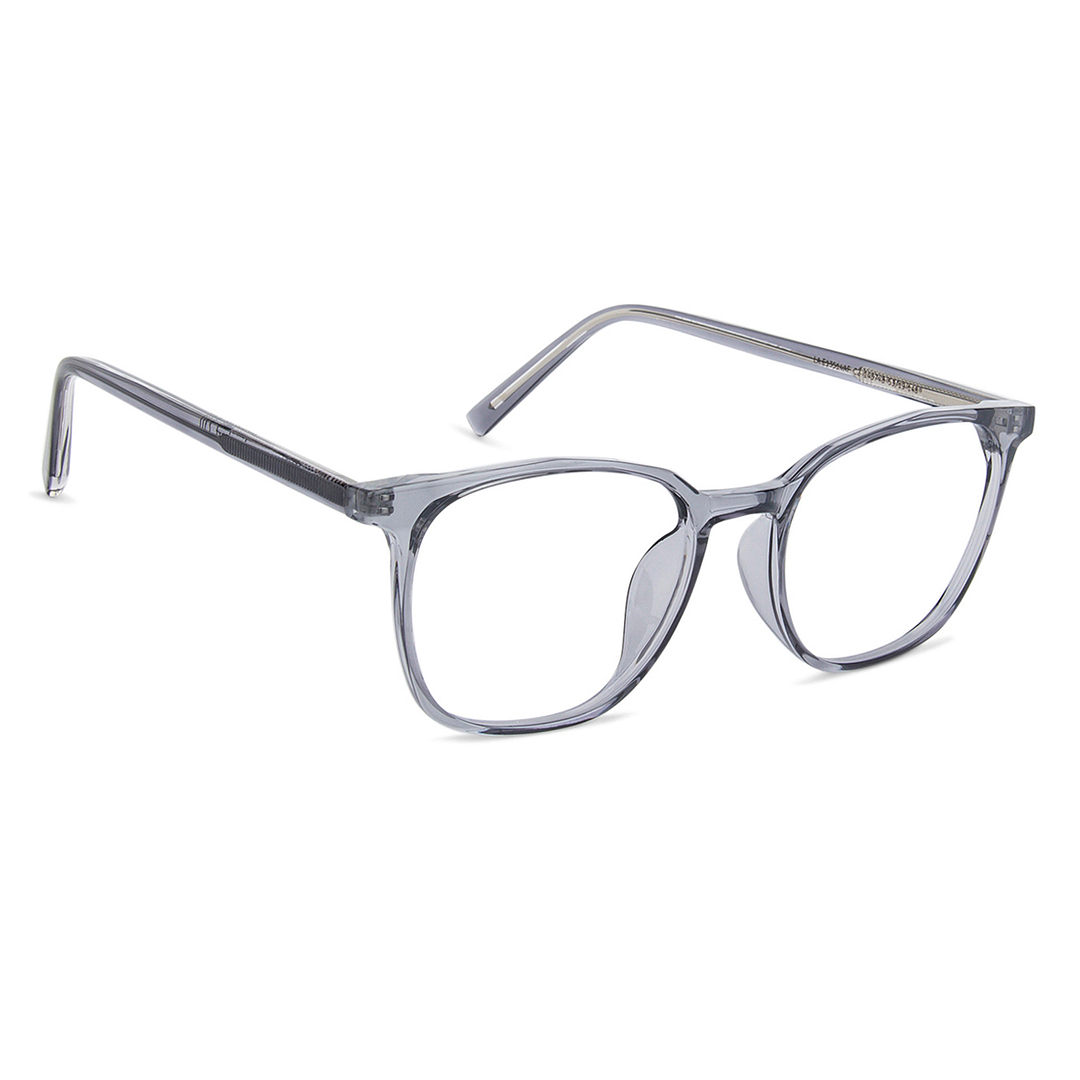 Lenskart Air Online Gray Transparent Full Rim Square left side