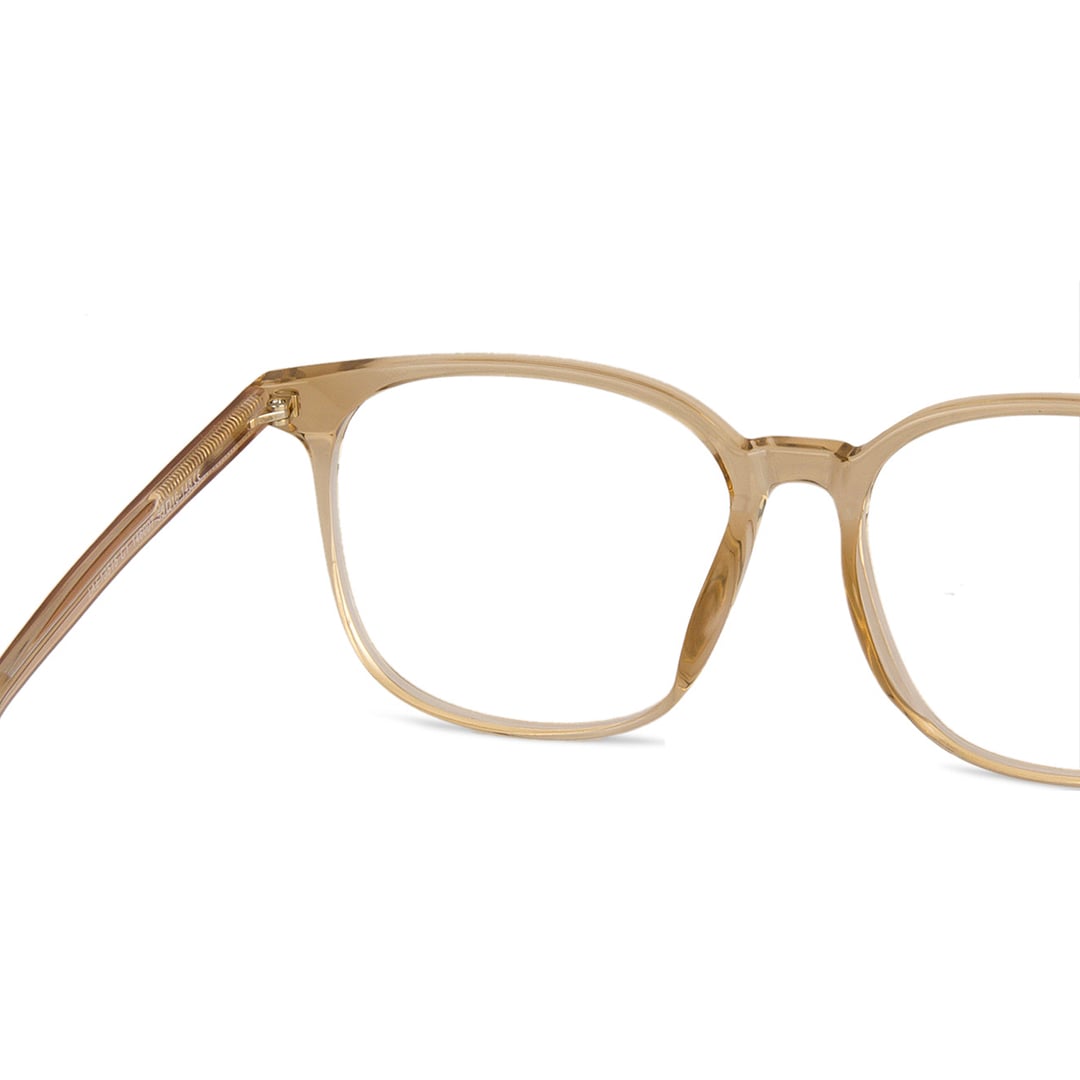 Lenskart Air Online Brown Transparent Full Rim Square right side