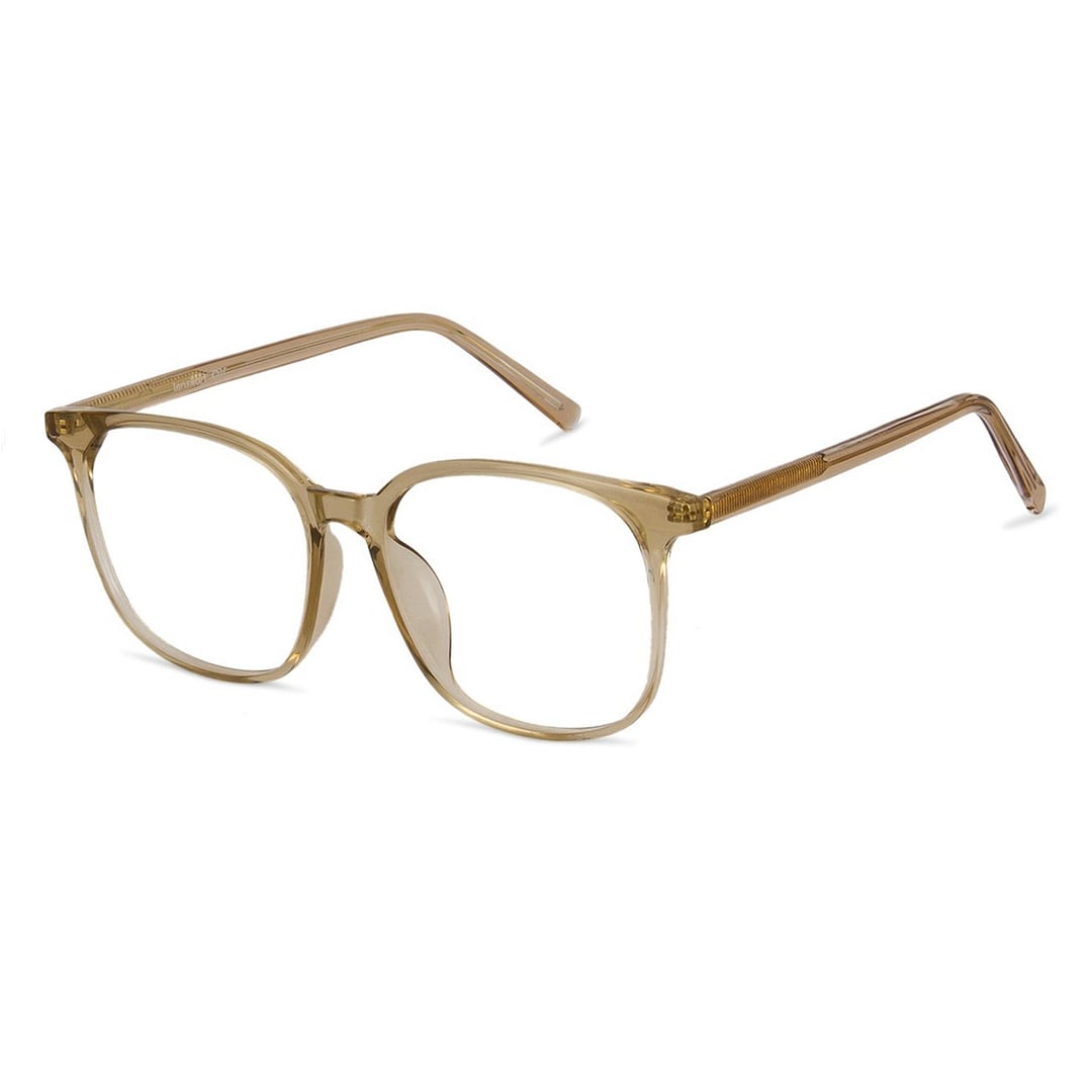 Lenskart Air Online Brown Transparent Full Rim Square right side