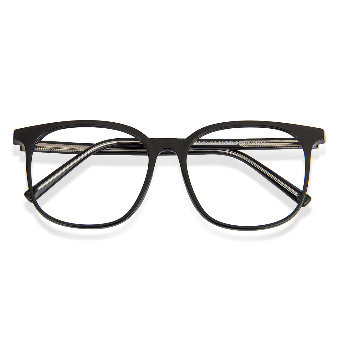 Lenskart Air Online Black Full Rim Square left side