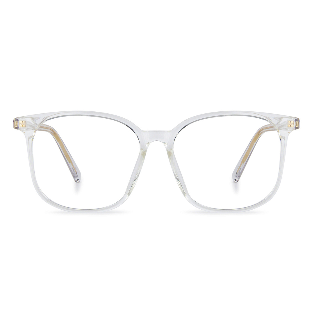 Lenskart Air Crystal Transparent Full Rim Square right side