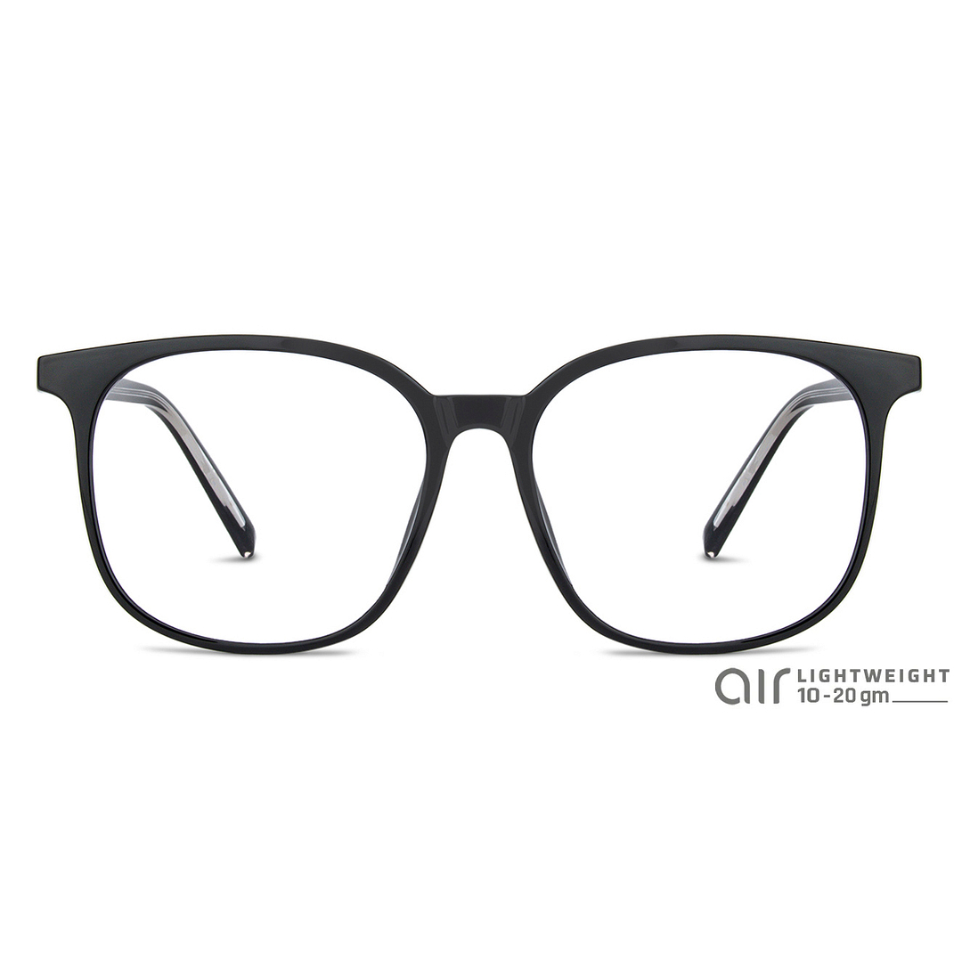 Lenskart Air LA Black Full Rim Square left side