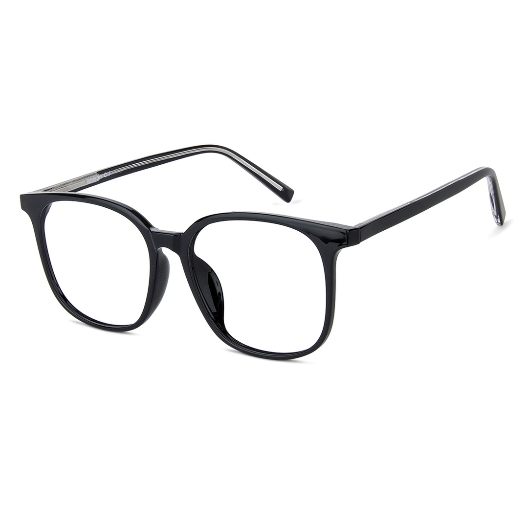 Lenskart Air LA Black Full Rim Square left side