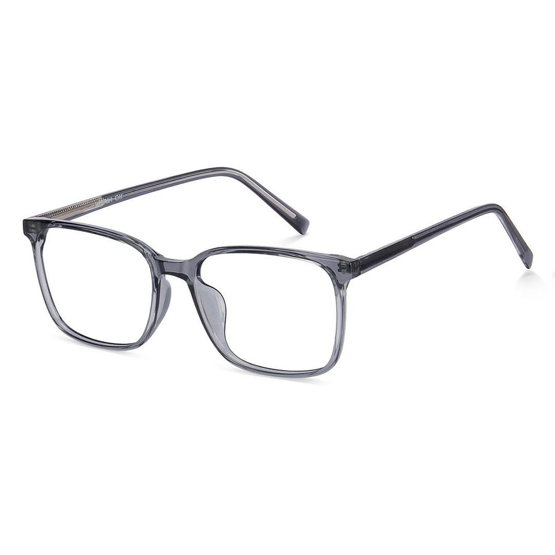 Lenskart Air Online Gray Transparent Full Rim Rectangle right side