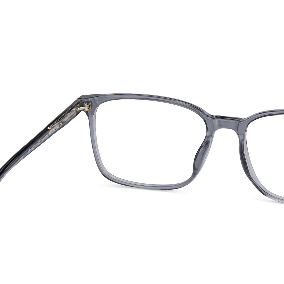 Lenskart Air Online Gray Transparent Full Rim Rectangle right side