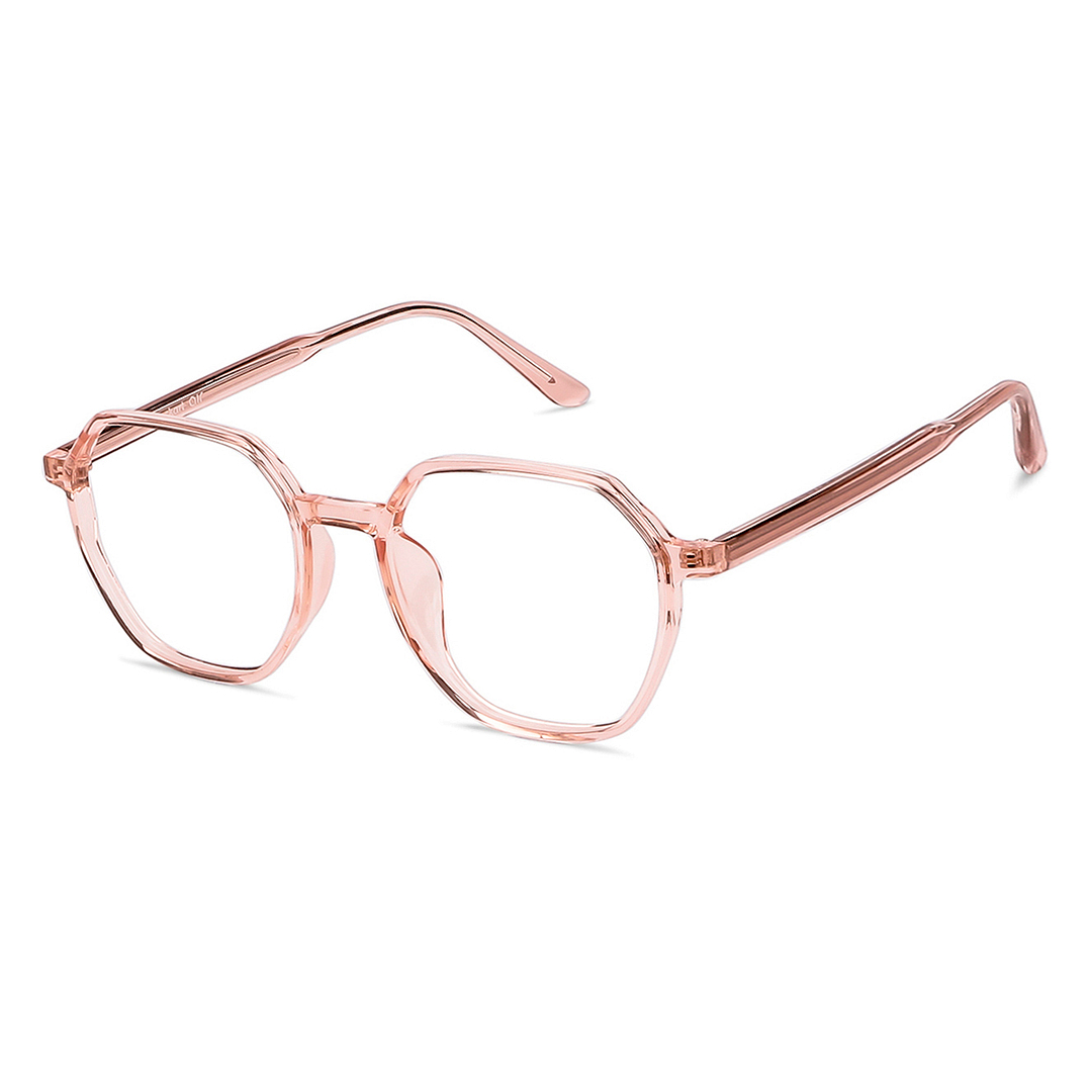 Lenskart Air Online Brown Transparent Full Rim Geometric right side