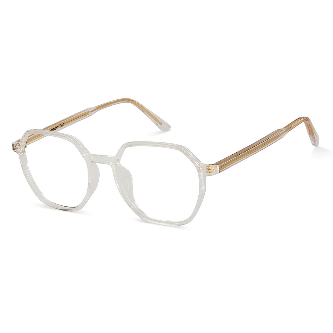 Lenskart Air Online Crystal Transparent Full Rim Geometric right side