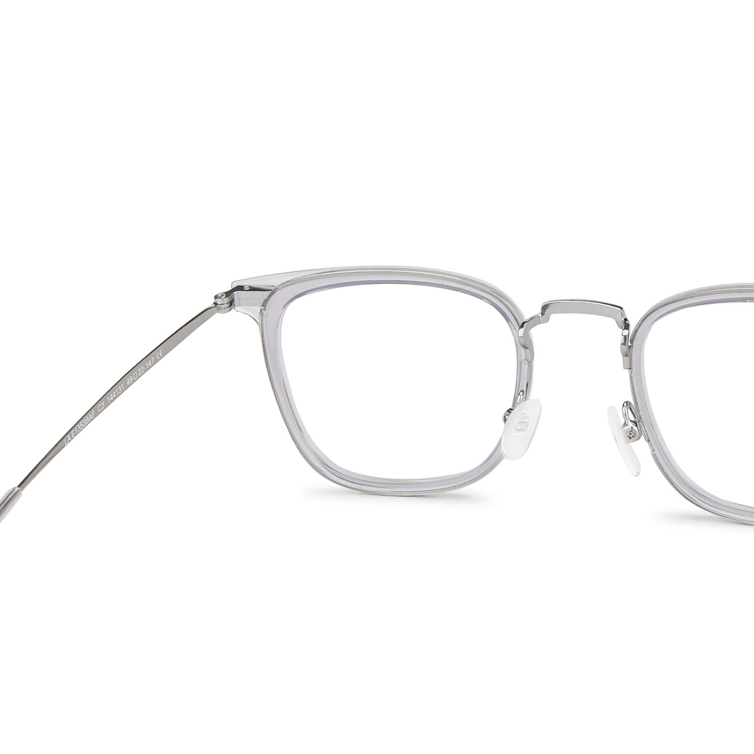 Lenskart Air Online Silver Full Rim Square left side