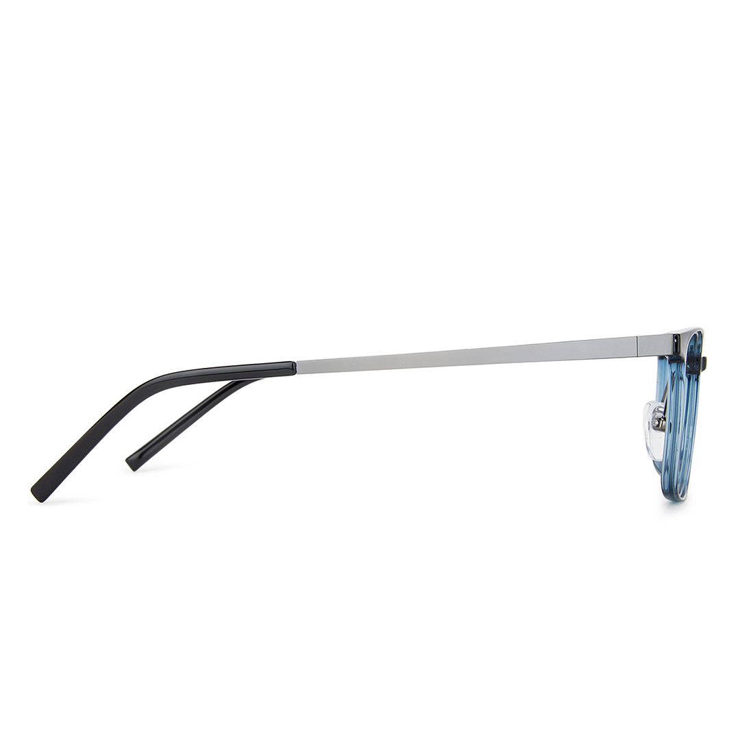 Lenskart Air Online Sky Blue Full Rim Rectangle right side