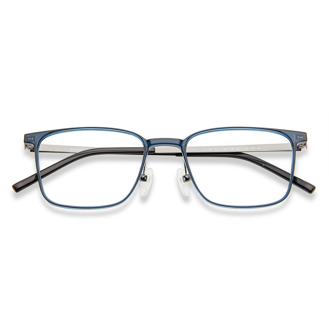 Lenskart Air Online Sky Blue Full Rim Rectangle right side