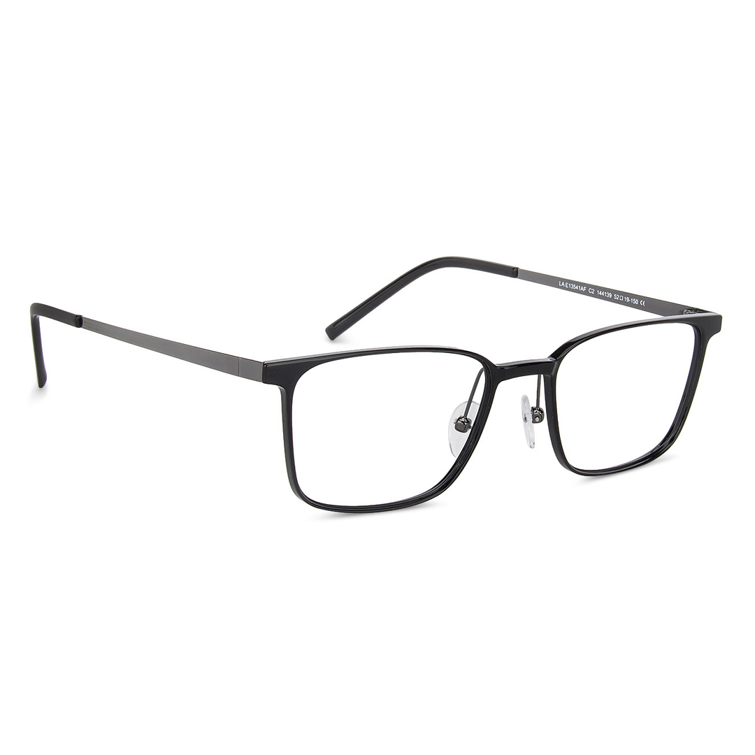 Lenskart Air Online Black Full Rim Rectangle left side